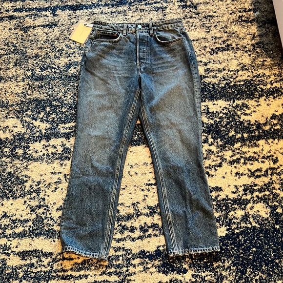 GRLFRND Karolina High Rise Straight Crop in Long Island 28 - Picture 5 of 10